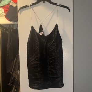 Black VS  tank top and shorts pajama set